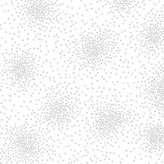 Laurel Burch Basics GRAY Confetti on WHITE Clothworks Fabric By the FQ – 1/4 YD