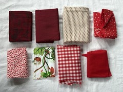 Fabric Remnants & Scraps Lot – Vintage Fabric – Large Lot – 10+ Pounds Of Fabric