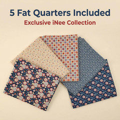 Fat Quarters Fabric Bundles, Precut Cotton Fabric for Sewing Quilting, 18 X 22 I