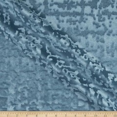 Abstract Crushed Velvet Fabric, 118 Inch. in Width, Ideal for Upholstery Etc.