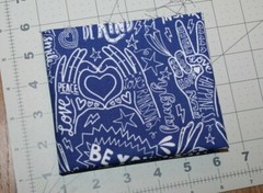 GIRLS FABRIC Fat Quarter FQ {100% COTTON} Rainbow KINDNESS Positive Message KIND