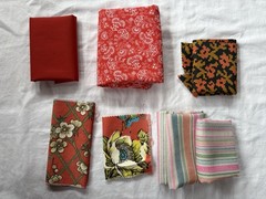 Fabric Remnants & Scraps Lot – Vintage Fabric – Large Lot – 10+ Pounds Of Fabric