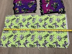 Legend of Zelda Fabric Sheet/Scrap/Piece/Remnant Squares
