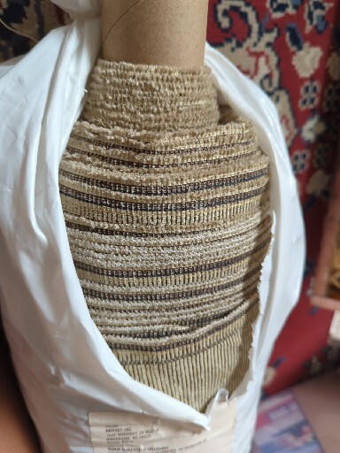 Brand New 24.5+ Yard BEAUTIFUL KRAVET SOFT Brown Gold CHENILLE FABRIC READ!!