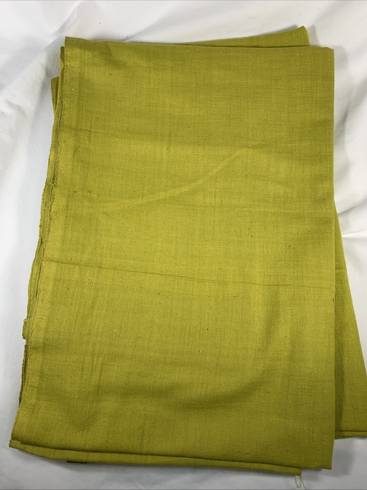 Handcrafted Cotton Fabric~Pear Green~Imported From India- 42″ W