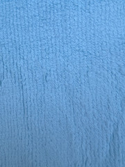 Baby Blue Cotton Chenille Fabric by the Yard – 58” Wide Soft Ribbed Textured