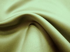 Stunning LIGHT OLIVE Low Sheen Light to Medium Weight Solid SATIN Fabric