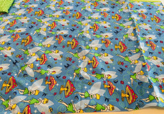 Tinkerbell Fabric – 100% Cotton – 4 Way Stretch – 1 yard