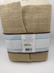Crafty Cuts Burlap Fabric 100% Jute 2 Yards Natural Rustic Sewing Decor DIY
