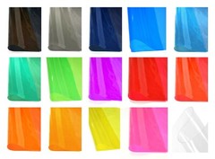 Colored Tinted 10-Gauge Vinyl -15 Colors to Choose From- PVC Plastic Fabric 54″