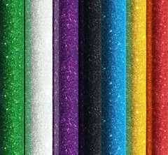 Metallic Glitter Vinyl Fabric -13 Colors to Choose From- 54″ Wide – 1 yd Plastic