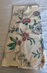 Atelier Originals 1984 Scotchgard Floral Pattern Fabric 3 Remnants