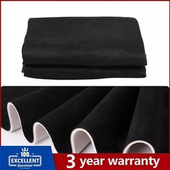 Headliner Fabric Backed Suede Match Car Roof Liner Sag Upholstery 98″x60″ Black