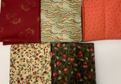 1/4 YARD BUNDLE OF 5 – PACK #11