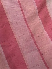 Dupioni Stripes 100% Silk Fabric 54″ Wide, By Yard (211)Sold By The Yard