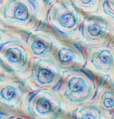 Timeless Treasures Love Spell Pastel Tie Dye Cotton Quilt Fabric by the Yard
