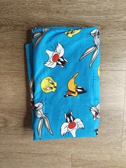 Looney Tunes Fabric Taz Daffy Duck Tweety Sylvester 1.5 Yards X 44 Inches