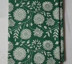 NO TARRIF CHARGES 100%✅ 20 Yard Mughal Print Hand Block 100%Cotton Fabric Zki-2