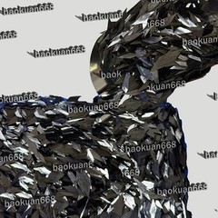 100g Rhomboid Shaped Flake Carbon Fiber Chopped Forged Cut Short Fibre Filament
