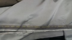 Light Gray Silky Shiny Suiting Fabric Best for Suit Jacket Pants