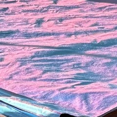New Iridescent Taffeta Fabric 2 Color Blue & Purple 36” Wide By The Yard