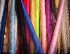 5~20 YARD Organza Fabric Crystal Sheer Sewing Craft DIY Wedding Party Décor 45″W