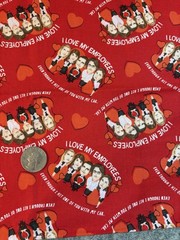 TV The office cotton quilt fabric fat quarters choice!