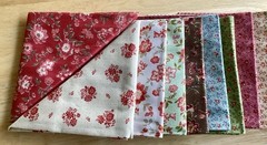 NEW/OOP “Quilter’s First Collection” 25 Piece Fat Quarter BUNDLE, Licien/Japan