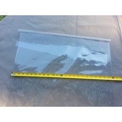 CLEAR VINYL Roll 24″ Wide x 12 FT golf carts, tents, roll ups, curtains, window