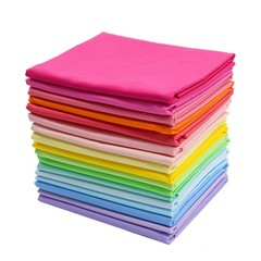 Bright Solid Fat Quarters Quilting Fabric Bundles, 18 x 22 inches,Bright Solids