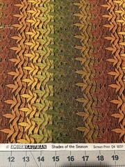 Robert Kaufman Shades of the Season Metallic Leaves Fabric BTY Quilting Sewing
