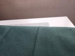 Dark Green Fabric Mediumweight Durable Hypoallergenic Cotton Precut 36×56″