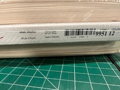MODA NATURAL 200 count MUSLIN 100% cotton fabric by the yard 36 x 45 9951 12