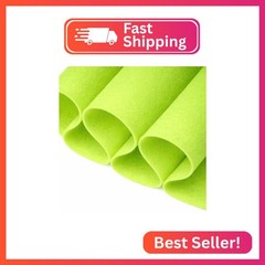 FabricLA Craft Felt Fabric – 18″ X 18″ Inch Wide & 1.6mm Thick Felt Fabric – Neo