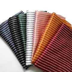 By Yard Stripe Satin Fabric Lining Diy Scarf Material Charmeuse