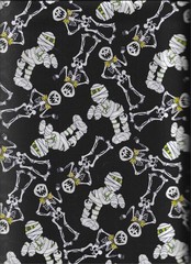 100% cotton Halloween fabric “Boo Crew Boogie ” by 3 Wishes Fabric