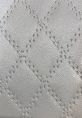 Marine Diamond Embossed Gray Vinyl, 30 Yard Roll, 54 Inches Wide, UV Resistant