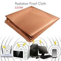 EMF Protection Pure Copper Fabric-Blocking RFID Radiation Singal Wifi EMI EMP RF