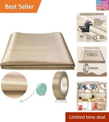 Faraday Fabric, Faraday Cloth 43”x118” with Faraday Tape Military Grade Prote…