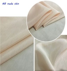1 yard X 1.4meter Plain Silk Cotton Fabric Natural Dress Lining Material Quality