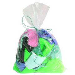 FabricLA – Acrylic Felt Craft Fabric Random Multi-Color Scrap Bag Bundle – 5 oz