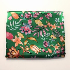 By Yard Vintage Satin Fabric Silky Charmeuse material For Scarf,Gown