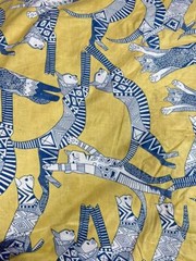 Print_805 Handmade Floral Running Cotton Indian Fabric 3 Yard New Hand-Block