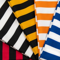 Printed Striped Cotton Fabric 100% Cotton 58/60″ Wide Sold BTY