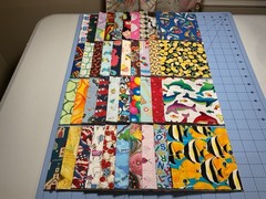 I SPY Quilt Squares Lot of (40) 5″x5″ 100% Cotton, Rotary Cut, RARE SQUARES