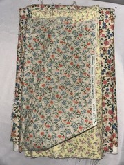 Large Lot Vintage Floral Fabric Pieces Scraps 3 Pounds Tiny Flowers 90’s