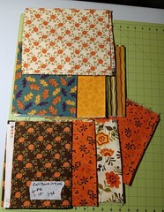 Lot of fall fabric Sandy Gervais for Moda fabric. 12 yards total OOP collections