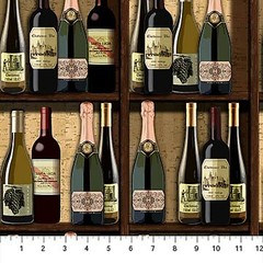 Wine Fabric, BTY, You Had Me At Wine, Bottles, DP23574-14, TheFabricEdge
