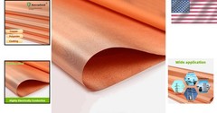 Anti-Radiation Copper Fabric 39″x43″ Reduce Harmful Signals