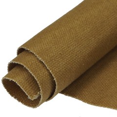 100% Cotton Canvas 16OZ Waxed Canvas Army Duck Tan Fabric Cotton Multicolored